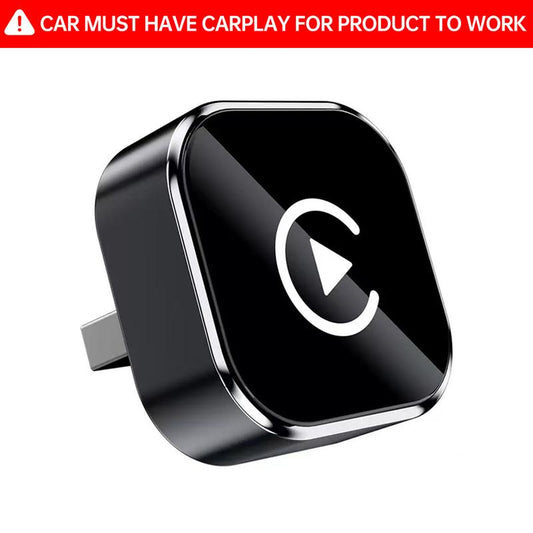 2025 Wireless Carplay Adapter for Iphone/Android - Fast Connection,No Latency,Hands-Free Call Wireless Adapter Electronic Charger Carplay Dongle