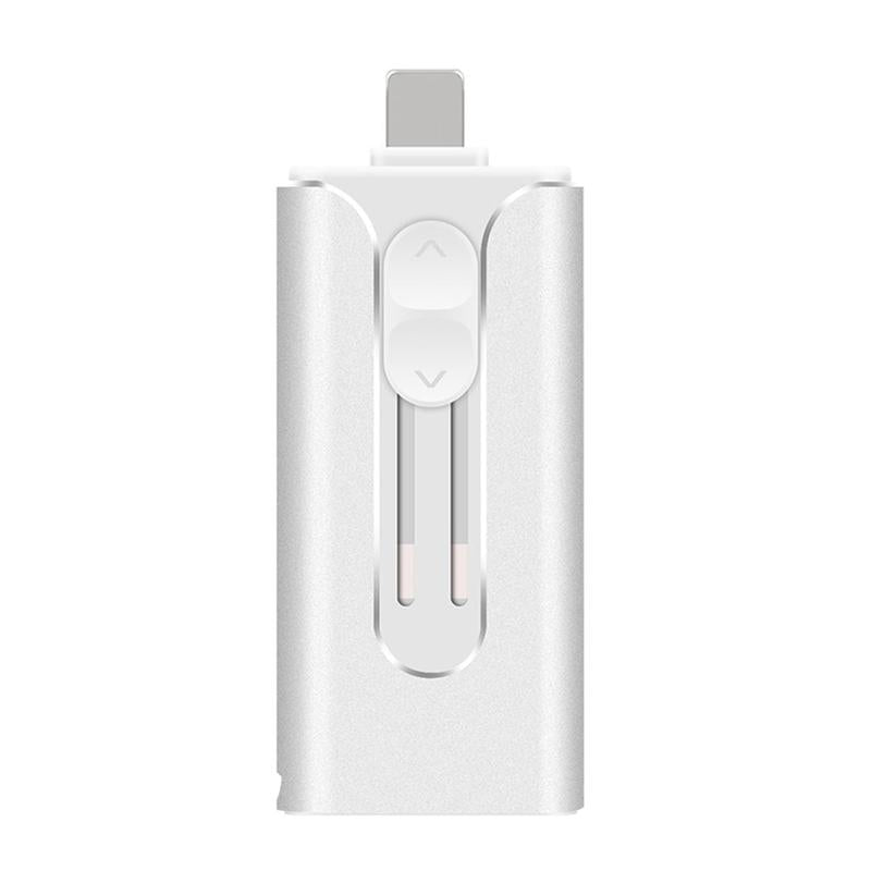 3-In-1 Flash Pen Drive, USB 3.0 Thumb Drive with Type-C Adapter, High Speed USB Flash Drive for Iphone Ipad Android Phone PC