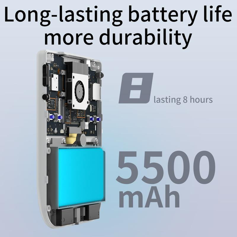 Anbernic RG406V Handheld Game Console【Buy 1 Get 1 Card Reader+1 Fancy Case+1 Screen Protector+1 Type-C Cable】Android 13 4-Inch IPS Touch Screen 960*720 Unisoc T820 Processor Bluetooth 3D Hall Joystick Ready to Play Gift Package