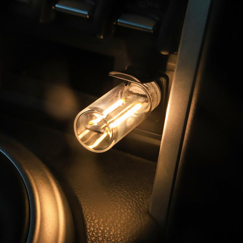 Retro Car Lamps, LED Lights for Car, Carinterior Decorative Atmosphere Light, USB Car LED Ambient Activated Car LED Lights, Optical Fiber LED Ambient Light, Suitable for Carinterior Decoration