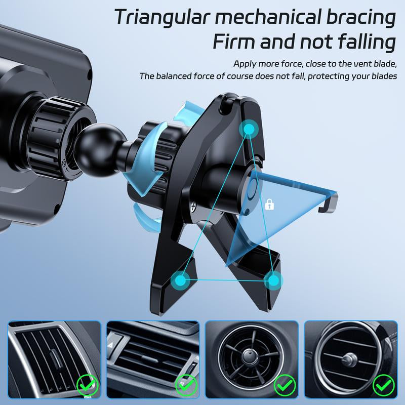 Vehicle Automatic Phone Holder for Car , Folding Screen Phone/Tablet Stand 15W Wireless Charger, 90-Degree Rotation, Installed on Car Air Outlet/Center Console, Suitable for Samsung Galaxy Zfold6/5/4/3 Galaxy Z Fold/Notes Other Wireless Charging Phones