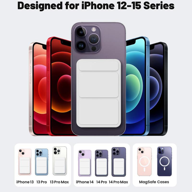 10000Mah Magnetic Wireless Power Bank with Phone Holder, 22.5W PD Fast Charging Portable Charger, Power Bank for for Iphone 15/14/13/Pro/Mini/Pro Max Power Magnetic Power