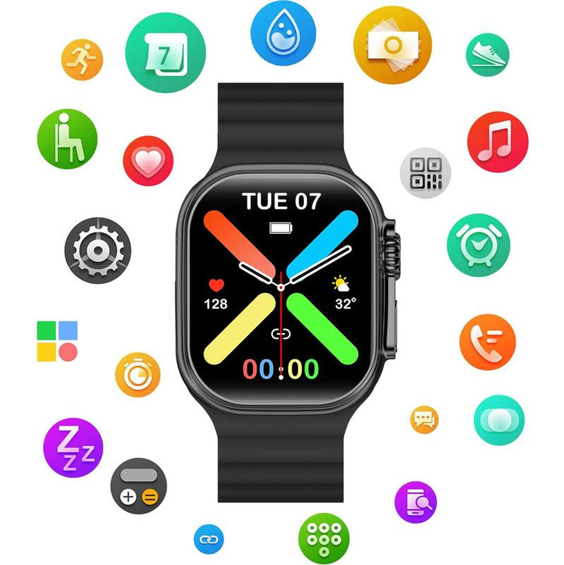 2025 New Multifunctional Men Women'S Smartwatch, 2.2-Inch Smart Watch with Answer/Make Calls/100+ Sports Modes/Message Reminder, IP67 Waterproof Smart Watch for Android Iphone Devices, Fitness Watch, Fall Gift