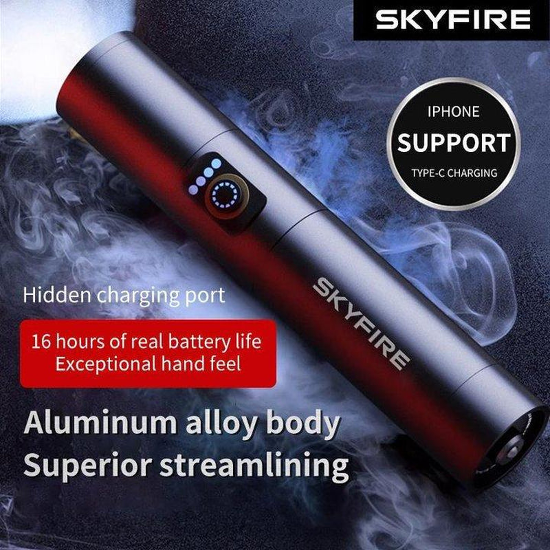 SKYFIRE Flashlight Cylinder,Versatile,Zoomable, Compact and Portable, Suitable for Home Use, Exploration, Mountaineering and Patrolling