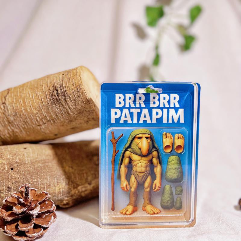 Italian Brainrot Toy Pack Acrylic Plaque Tralalero Tralala Cappucino Lirili Larila Funny Home Decor Signs