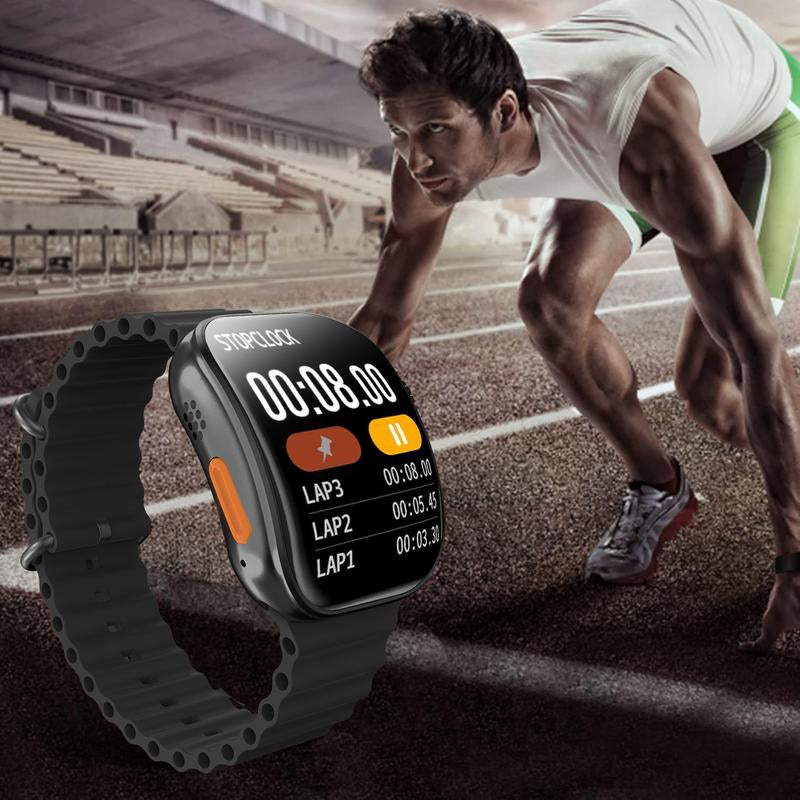 2025 New Multifunctional Men Women'S Smartwatch, 2.2-Inch Smart Watch with Answer/Make Calls/100+ Sports Modes/Message Reminder, IP67 Waterproof Smart Watch for Android Iphone Devices, Fitness Watch, Fall Gift