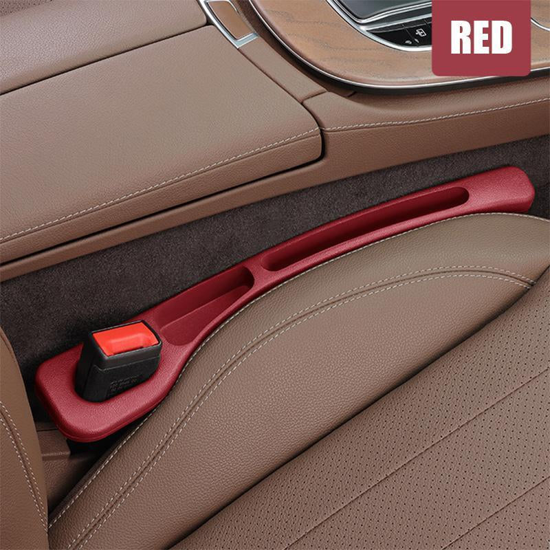 Car Seat-Gap Filler Organizer, Waterproof Automotive Seat-Gap Plug Strip, Pink Grooves Seat-Gap Storage Holder, Auto Interior Accessories