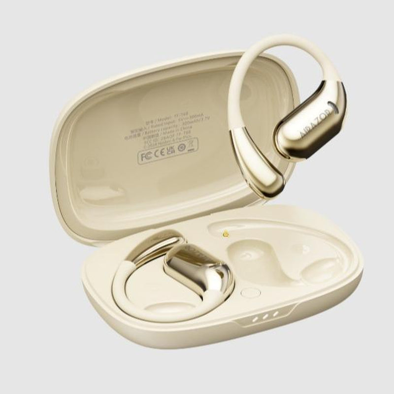 Transformers T68 OWS Smart Voice Assistant Headset, Dynamic Stereo Sound Earbuds with ENC Call Noise Canceling Mic with Touch Control