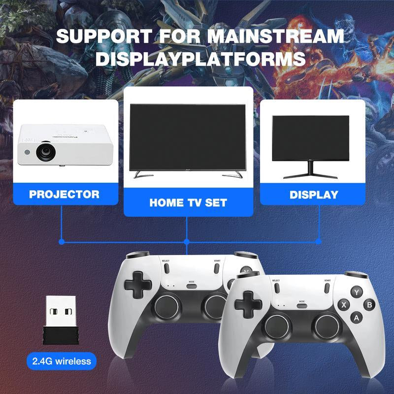 2025 New Video Gamepad Console with 20,000+ Games,Childhoodclassic Game,4K Hdmioutput, Wireless Joystick&Game Emulator, Arcade Retro Arcade
