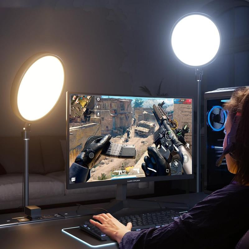 Weilisi Large Ring Light with 79" Stand, 6500K Full-Screen Selfie Ring Light with Stand and Phone Holder, Professional Big Ring Light for Live Stream, Youtube, Tiktok, Makeup, Video, Barber, Photography