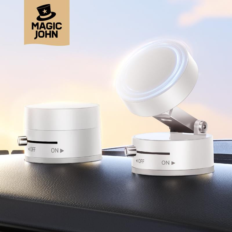 MAGIC JOHN Foldable 360° Magnetic Phone Stand Ultra-Stable, Anti-Slip, Perfect for Hands-Free