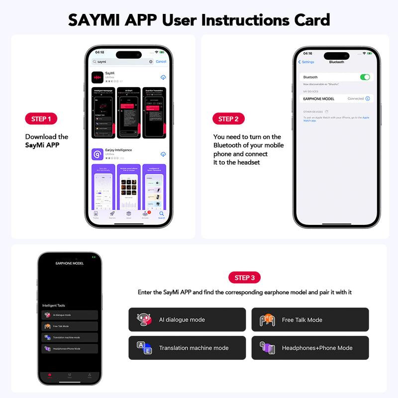 ERAZER XT82PRO Wireless Earbuds, Open-Ear Headphones, LED Lights Touchscreen, Ergonomic Ear Hooks, Ultra-Comfort, Snug Fit, Hifi Bass Stereo, Clear Calls, 30H Playtime, Bluetooth 5.4 Earbuds, Multipoint Connection, Electronic, Audio Headset