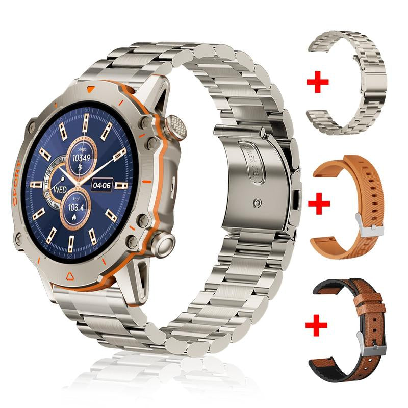 2025 New Multifunctional Men Women'S Smartwatch, 2.2-Inch Smart Watch with Answer/Make Calls/100+ Sports Modes/Message Reminder, IP67 Waterproof Smart Watch for Android Iphone Devices, Fitness Watch, Fall Gift