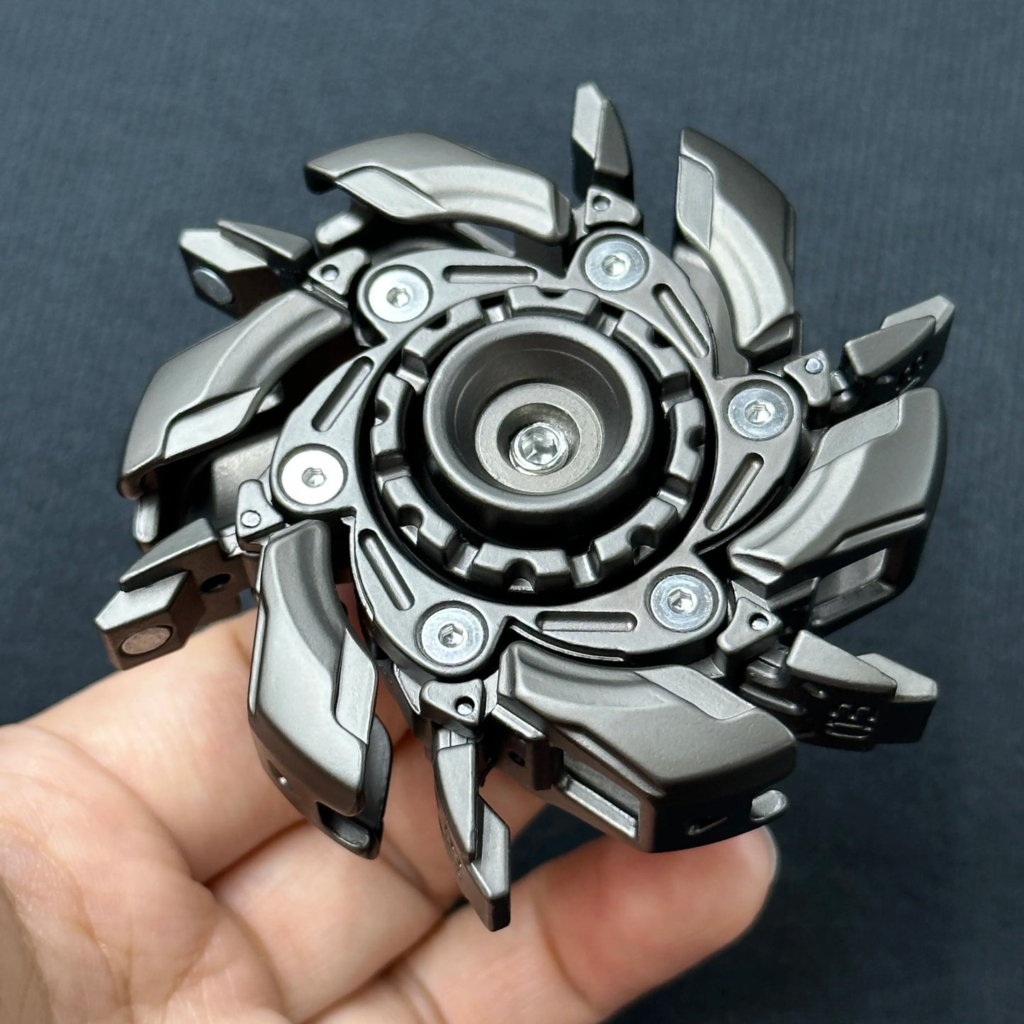 EDC Fidget Sliders Open Armor Spinning Topfidget Toys Stress Relief for Adults Magnetic Meta