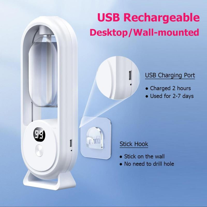 Gardenia Essential Oil Diffuser, 1 Count USB Powered Essential Oil Diffuser with Atmosphere Light Function, Home Fragrance for Living Room, Bedroom, Office