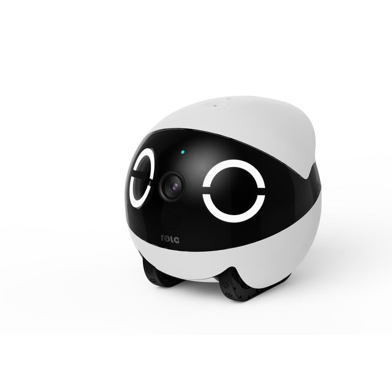 Enabot Ebo ROLA Mini 2K Camera Robot: Moving Pet Camera, up to 25 Days Battery Life, Built-In Call Button, Two-Way Audio