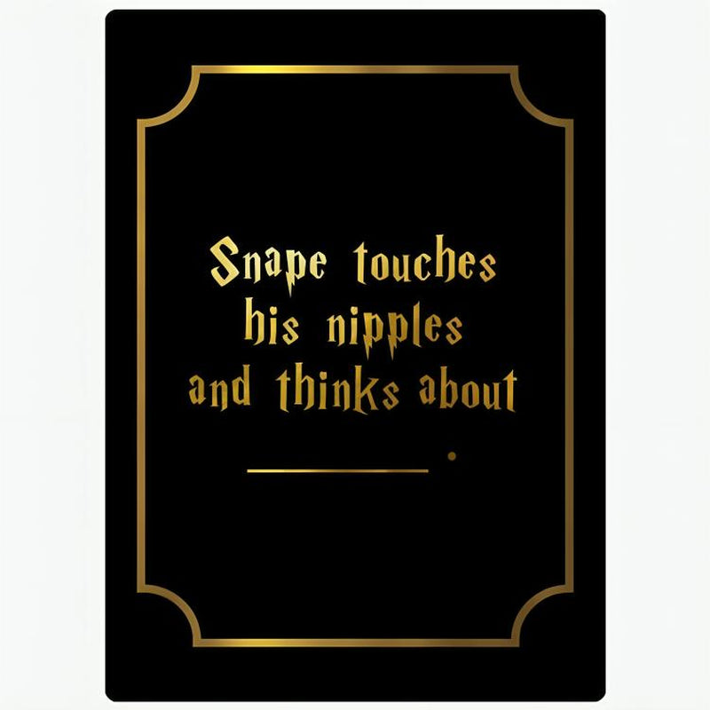 Cards against Potter Limited Edition- 250+ Cards for Parties and Game Nights Question Card