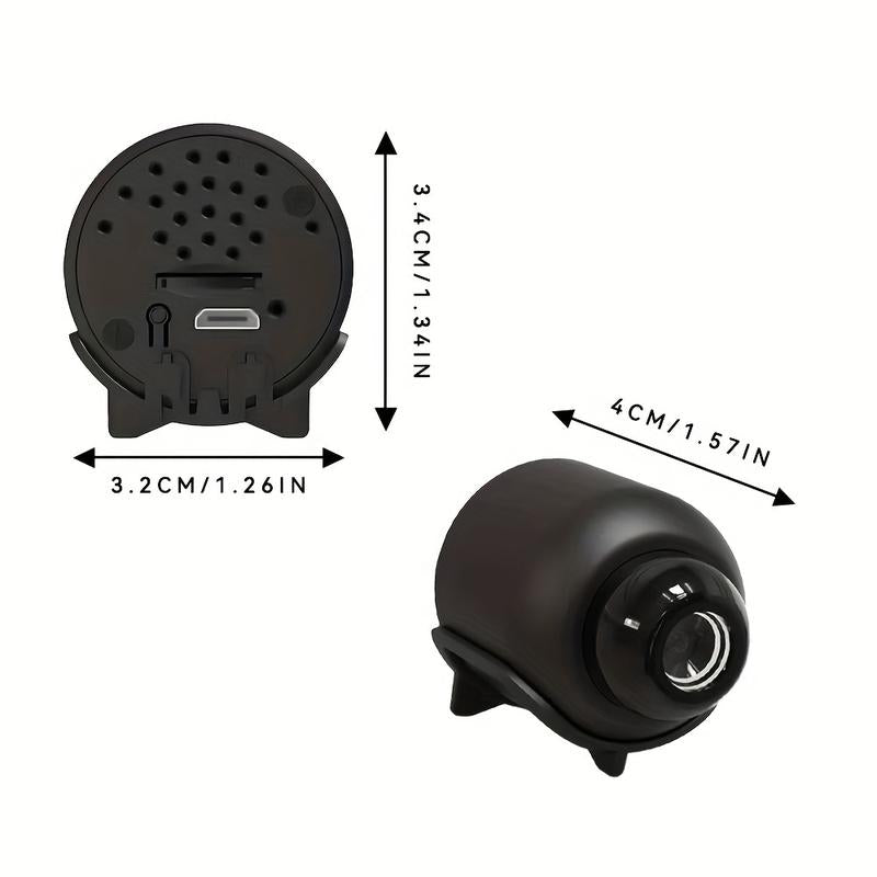 1Pc X5 Wireless Security Camera, 720P Indoor Home Surveillance, USB Powered, Wi-Fi Enabled, App Control, Motion Detection, Night Vision, Live Streaming, Loop Recording, Portable Baby/Pet/Babysitter Monitor