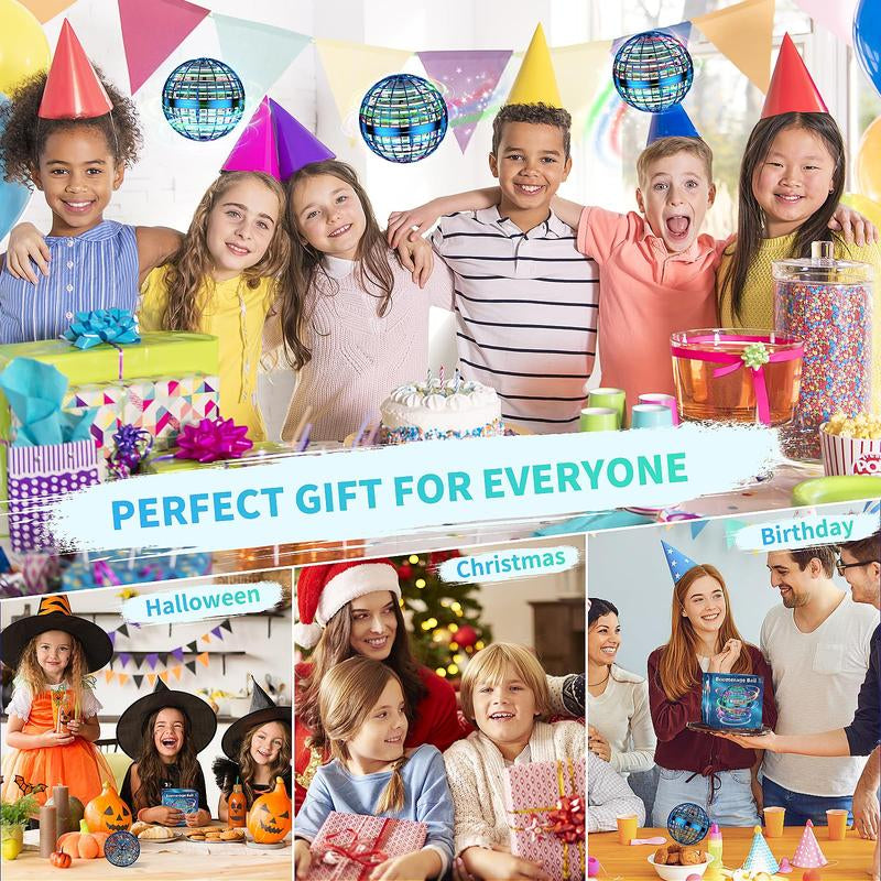 2025 AI Flying Orb Ball Toys, Galaxy Cosmic Globe Boomerang Hover Ball, Hand Drone Orbit, Galactic Fidget Spinning, Birthday Cool Stuff for 6 7 8 9 10+ Year Old Boys Girls Teens Outdoor