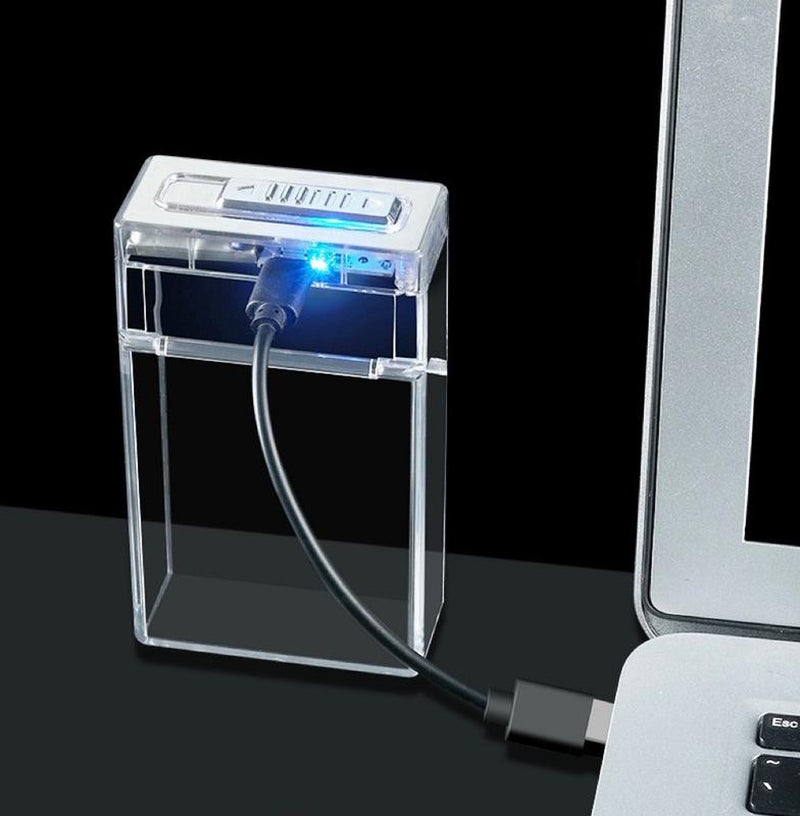 Cartoon-Style 2-In-1 Cigarette Case and Lighter with Charging Function