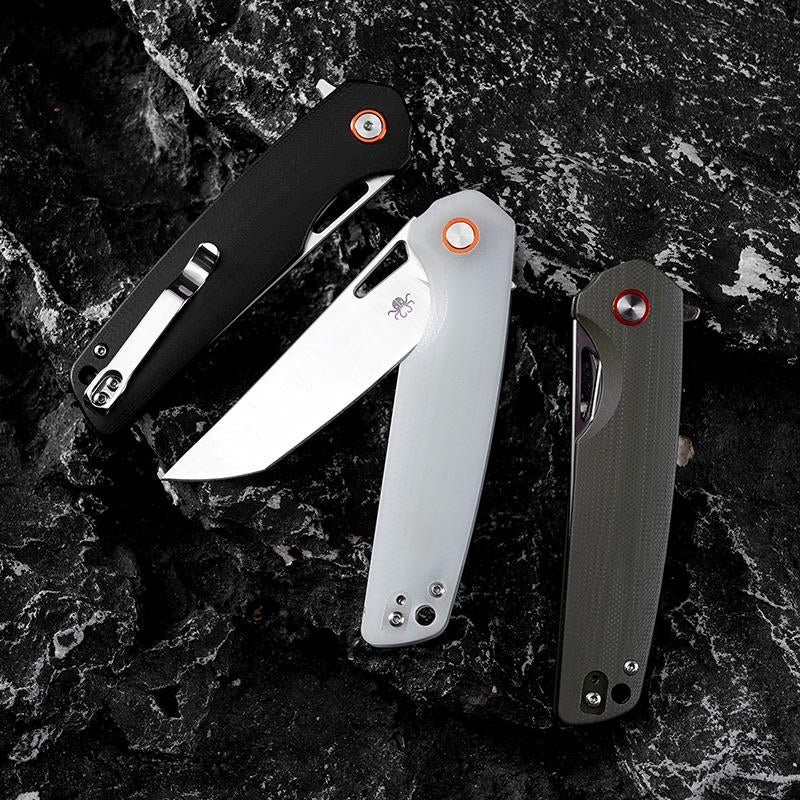 Kraken Knife J145-DRIFT, D2 Blade with G10 Handle