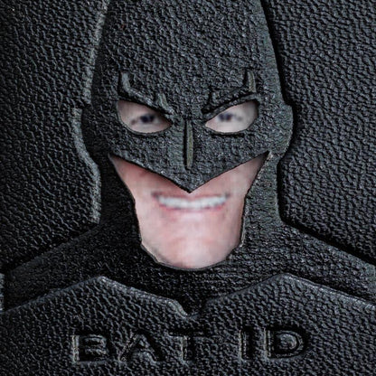 3-Tier Bat Hero Featuring ID Wallet, Driver License Holder(Please Read the Last Part of Our Description!), Best Gifts for Father'S Day, Unisex