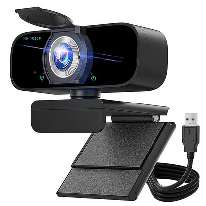 2K Qualify HD Webcam for PC Webcast, USB Computer Webcam for Office /Home Use, Streaming, Video Calling, Online Meeting with Tripod