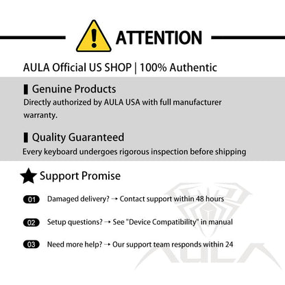 Aula F75 MAX Wireless Mechanical Keyboard with TFT Screen and Knob, Gasket Keyboard in 75% Layout, Hot Swappable Gaming Keyboard for Pc/Mac/Linux