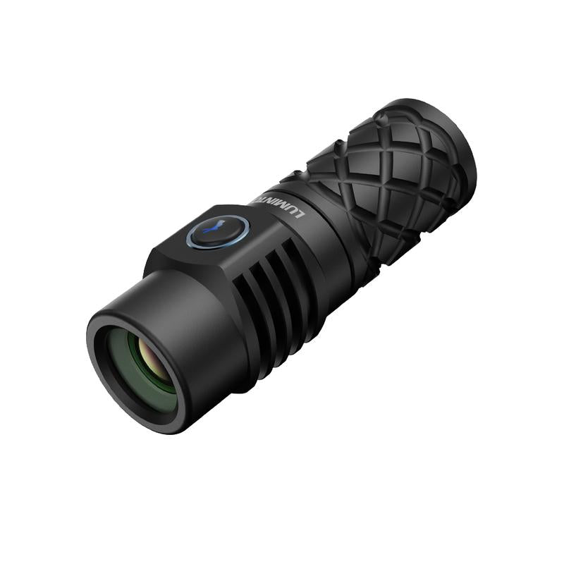 LUMINTOP Thor Mini LEP Flashlight 700 Meter Ultra-Long Range Mini Spotlight Flashlight 18350 Rechargeable Battery Ultra-Compact and Lightweight Night Light Ring IPX8 Waterproof LEP Flashlight.