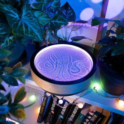 Oasis Mini Kinetic Sand Art Canvas - 100S of Free Patterns - Calming, Captivating Design Decor Carving