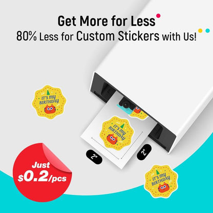 Liene Pixcut S1 Photo Sticker Printer & Cutting Machine - All-In-One Sticker Maker Machine for DIY Crafts, Custom Labels & Gifts, Thermal Dye-Sublimation, 300 DPI Prints, Precise AI Auto-Cutting, Bluetooth Wireless Printing