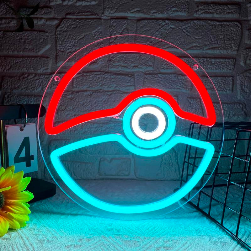Bulbasaur Neon Signs for Wall Decor, USB Powered for Bedroom Bar Store Birthday Party Man Cave Christmas Supply Gifts