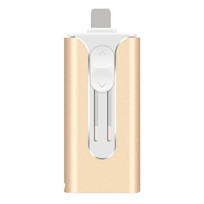 3-In-1 Flash Pen Drive, USB 3.0 Thumb Drive with Type-C Adapter, High Speed USB Flash Drive for Iphone Ipad Android Phone PC