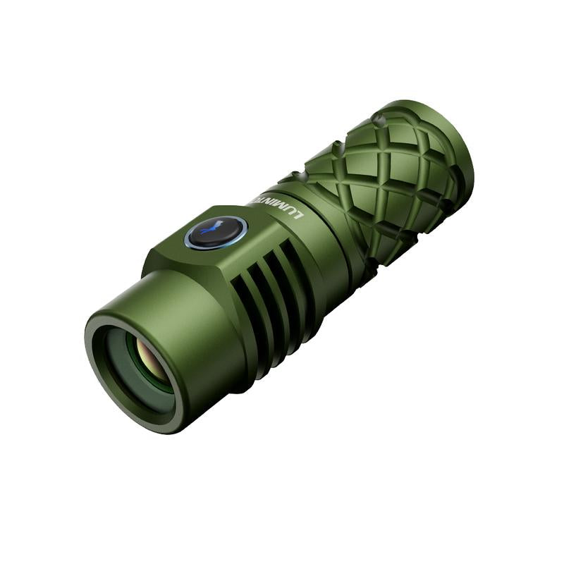 LUMINTOP Thor Mini LEP Flashlight 700 Meter Ultra-Long Range Mini Spotlight Flashlight 18350 Rechargeable Battery Ultra-Compact and Lightweight Night Light Ring IPX8 Waterproof LEP Flashlight.