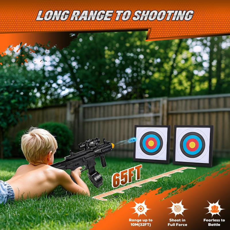 Electric Water Ball Shooting Toys, Outdoor Game Toy for Activities Team Game, Eco-Friendly Toy Gift,Birthday Present，Toys for Ages 14+ and Adults(Gel Beads Not Included) Durable