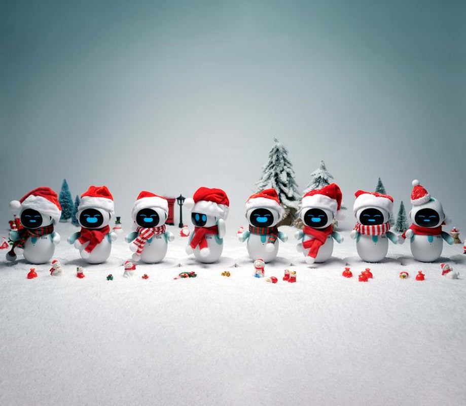 Energize Lab, Cute Robot Eilik Pets Toys with Abundant Emotions, Animations & Mini-Games, Your Perfect Desk Touch Interactive Companion, Holidays & Birthdays Gifts for Girls & Boys