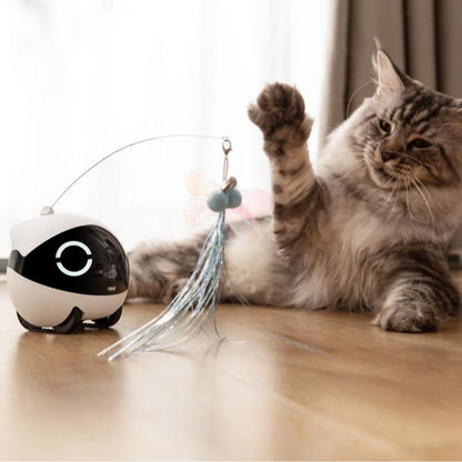 Enabot Ebo ROLA Mini 2K Camera Robot: Moving Pet Camera, up to 25 Days Battery Life, Built-In Call Button, Two-Way Audio