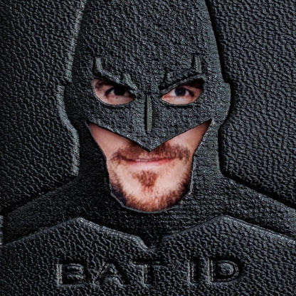 3-Tier Bat Hero Featuring ID Wallet, Driver License Holder(Please Read the Last Part of Our Description!), Best Gifts for Father'S Day, Unisex