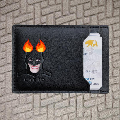 3-Tier Bat Hero Featuring ID Wallet, Driver License Holder(Please Read the Last Part of Our Description!), Best Gifts for Father'S Day, Unisex