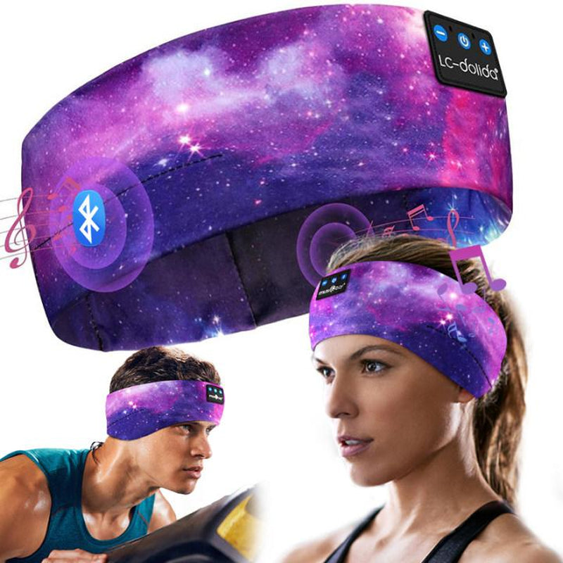 Lc-Dolida 3D Bluetooth Sleep Mask with Headphones, Wireless Music Sleep Headband Eye Mask for Side Sleepers,Sleeping Comfortable Black-3D Relaxation Light Blockin Travel