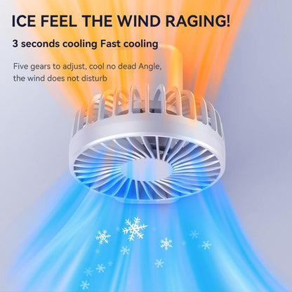 Handheld Fan,Portable Fan,1500Mah Rechargeable Personal Fan, 180° Foldable Mini Desk Fan with 5 Wind Speed, LCD Digital Remaining Battery Display, Lanyard as Neck Fan, Quiet, Pocket Size for Indoor Outdoor,Can Add Aromatherapy Perfume , with Phone Holder