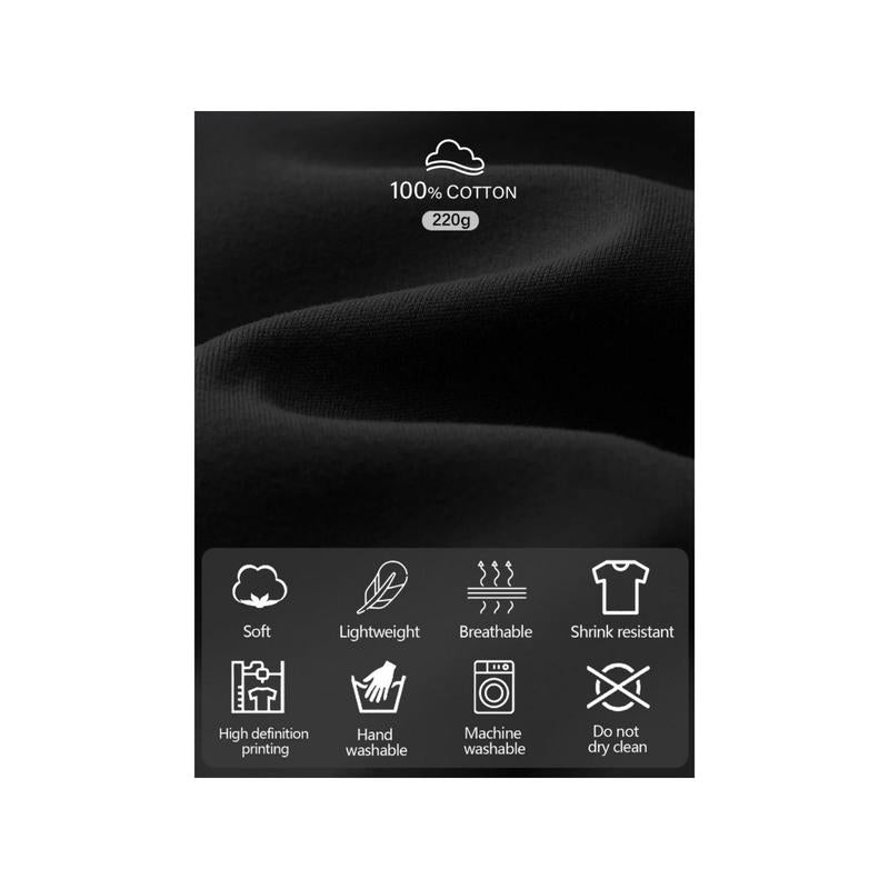 Sprunki Youngsters' Colorful Cartoon Character Cotton T-Shirt - Breathable, Quick-Drying, Short Sleeve Crew Neck,Kids' T-Shirt,Children'S Day Gift