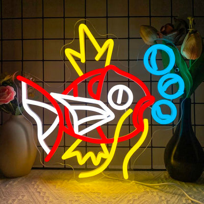 Bulbasaur Neon Signs for Wall Decor, USB Powered for Bedroom Bar Store Birthday Party Man Cave Christmas Supply Gifts