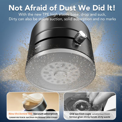 Magnetic Vacuum Phone Stand Holder ,Foldable and Portable Design,Strong Magnet,Suitable for Smooth Surfaces,Multi-Scene Use Compact Folding