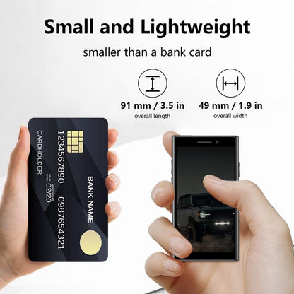 SOYES Mini Smartphone 3.0"HD Touch Screen Kids Toy Tiny Cellphone Dual SIM Cards & Lightweight & Portable & GPS Positioning & Best Gift & 24H Customer Support