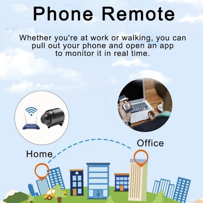 Smart Wireless Camera with Mobile Phone Remote App - Watch Anytime, Anywhere - Your Reliable Housekeeper Assistant
