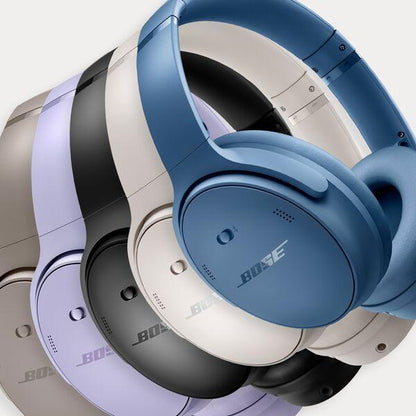 Bose Quietcomfort Headphones - Wireless Bluetooth, Active Noise Cancelling, Over-Ear, Foldable, Charging Case