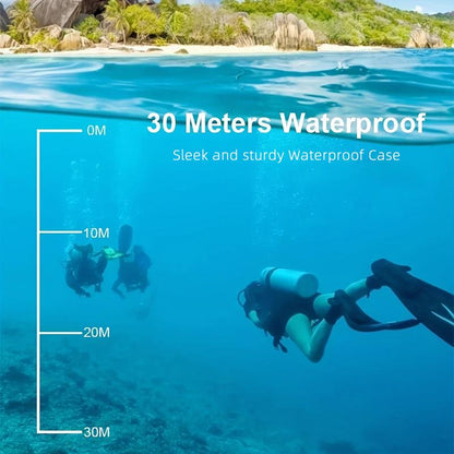 Action Camera with 4K 30FPS Ultra HD Video,12Mp Photos, HDR,2.0" Image Sensor, Daily Streaming, HD Camera, Stabilization