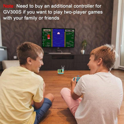 Retro Video Games Console GV300S Mini TV Style 308 Video Games Player with Handheld Gamepad