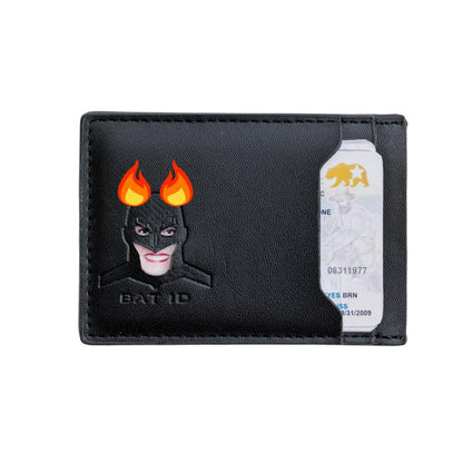 3-Tier Bat Hero Featuring ID Wallet, Driver License Holder(Please Read the Last Part of Our Description!), Best Gifts for Father'S Day, Unisex